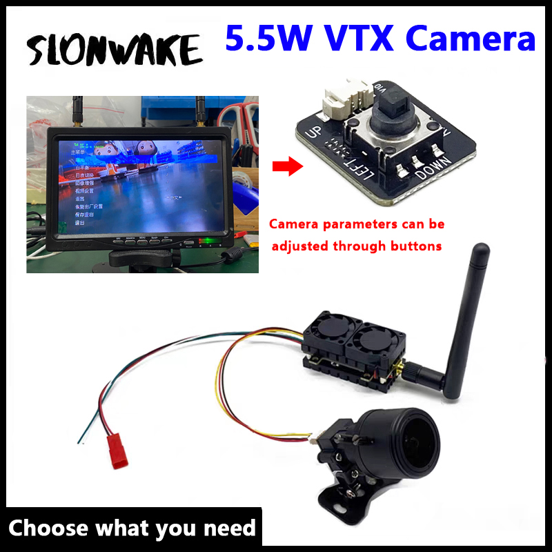 Fpv Camera - Беспроводной FPV-передатчик 5.8G 56CH с IPS-монитором