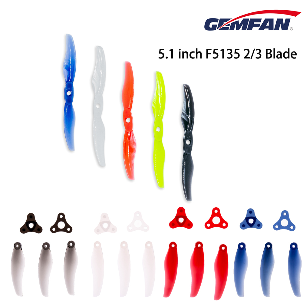 5 Inch Propeller - 4 пары складных пропеллеров GEMFAN Floppy