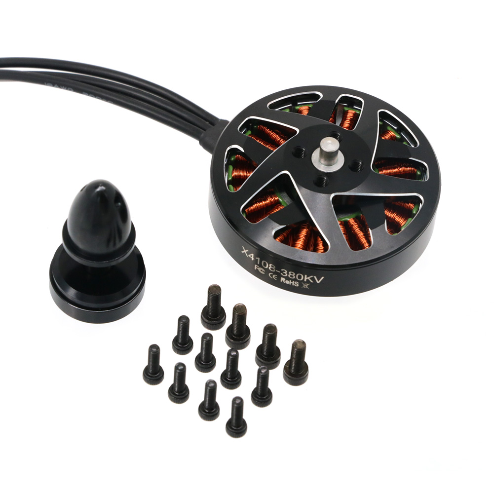 Brushed Drone Motor - 4 шт. UAngel 4108 X4108 380KV