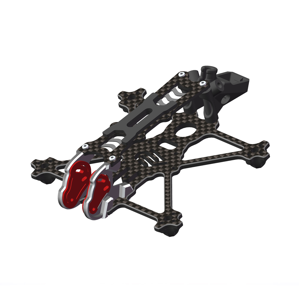 Carbon Fiber Drone Frame - AlfaRC Fi-25 DJI O4 Air Unit
