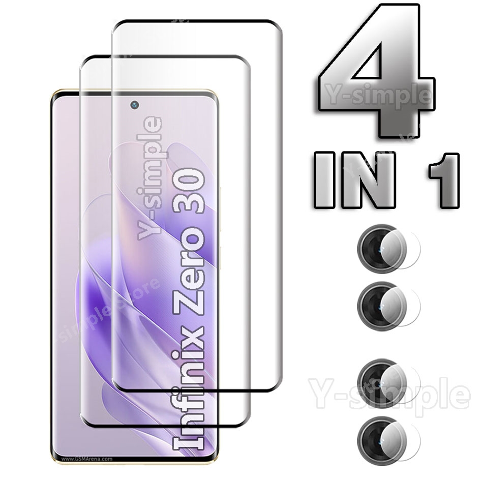 Hd Zero Camera - Защитное стекло 4 в 1 3D