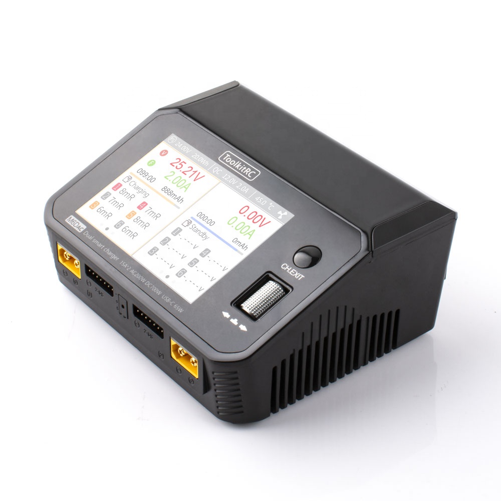 Lipo Battery 6S - Зарядное устройство Toolkitrc M6DAC 350W X