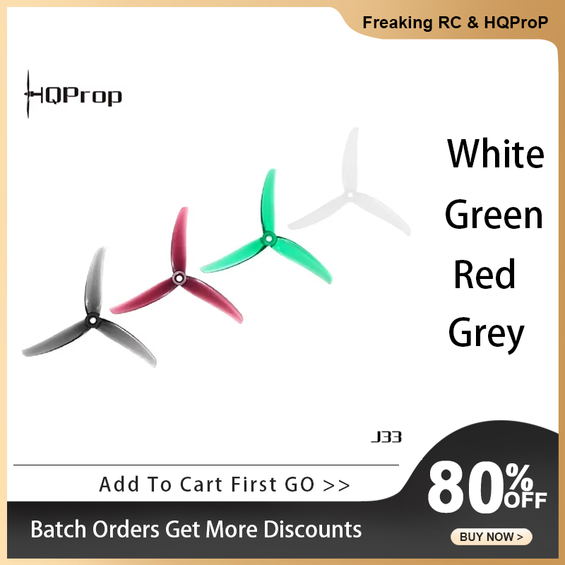 5 Inch Propeller - 10 пар пропеллеров HQProp Prop J33