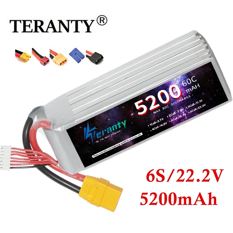 Lipo Battery 6S - Литий-полимерный аккумулятор TERANTY 6S, 5200 мАч,