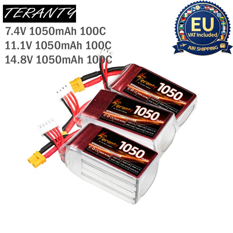 Lipo Battery 4S - 2 шт. 1050 мАч 2S 3S