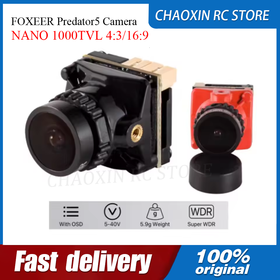 Fpv Camera - Камера FOXEER Predator5 NANO 1000TVL 4:3/16:9
