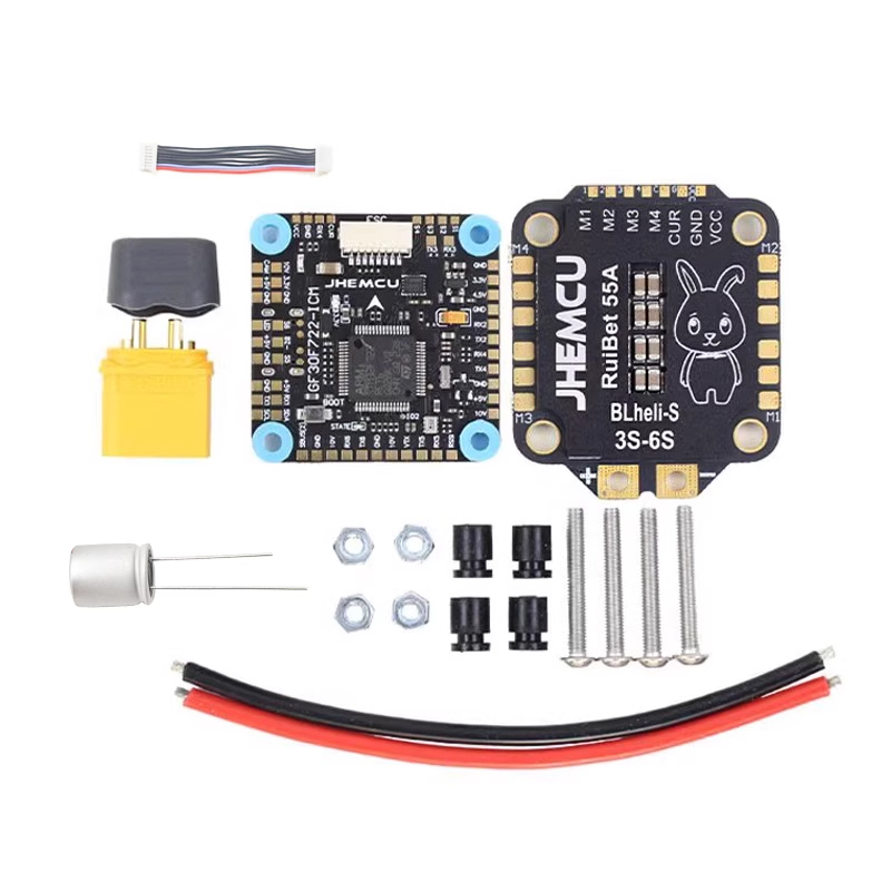 F722 Flight Controller - Полетный контроллер JHEMCU F722 Stack 55A