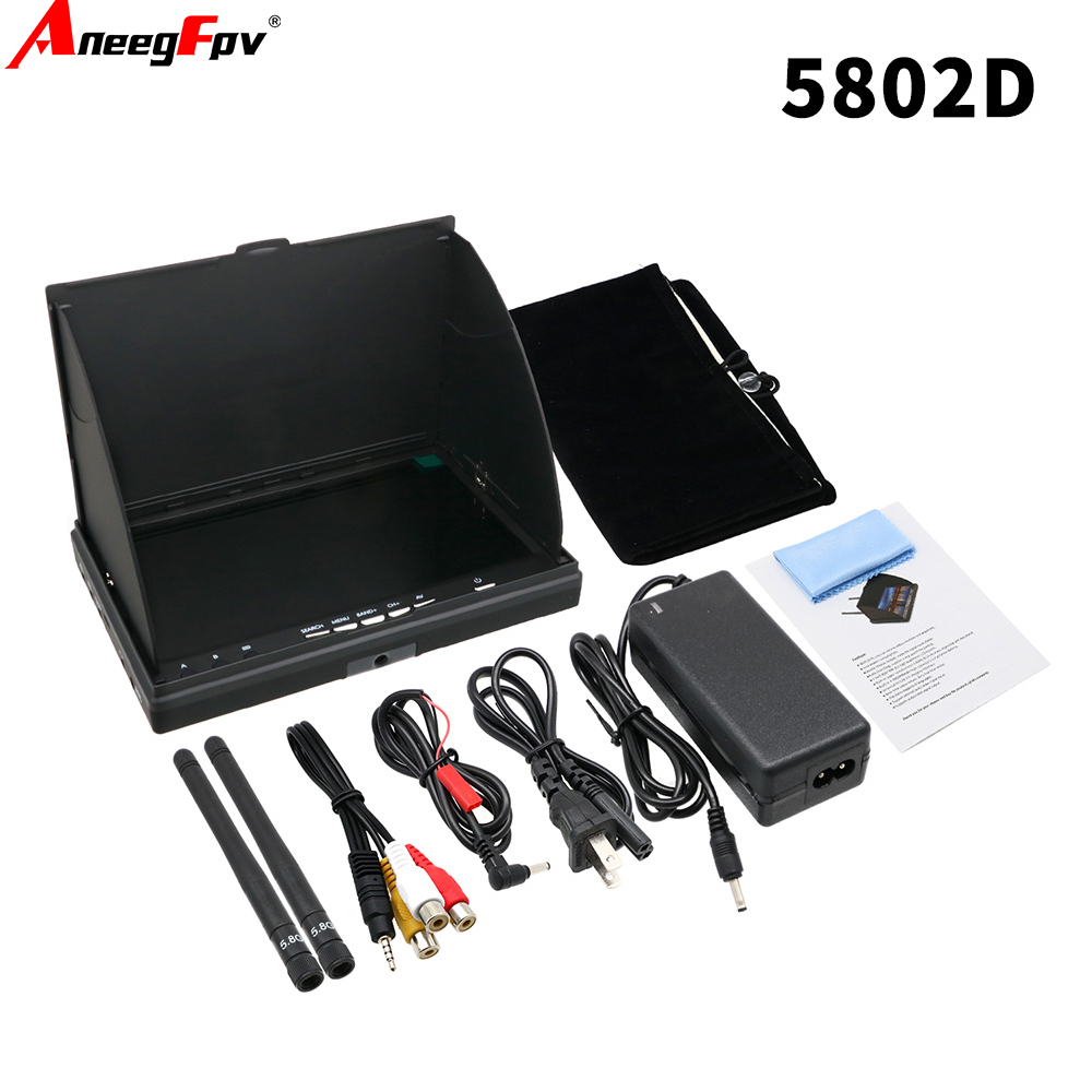Goggles Fpv - LCD5802D LCD5802S 7-дюймовый 5,8G 40-канальный FPV-монитор