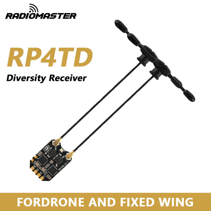 Smoke Stopper - Приемник RadioMaster RP4TD ExpressLRS 2.4ГГц Diversity