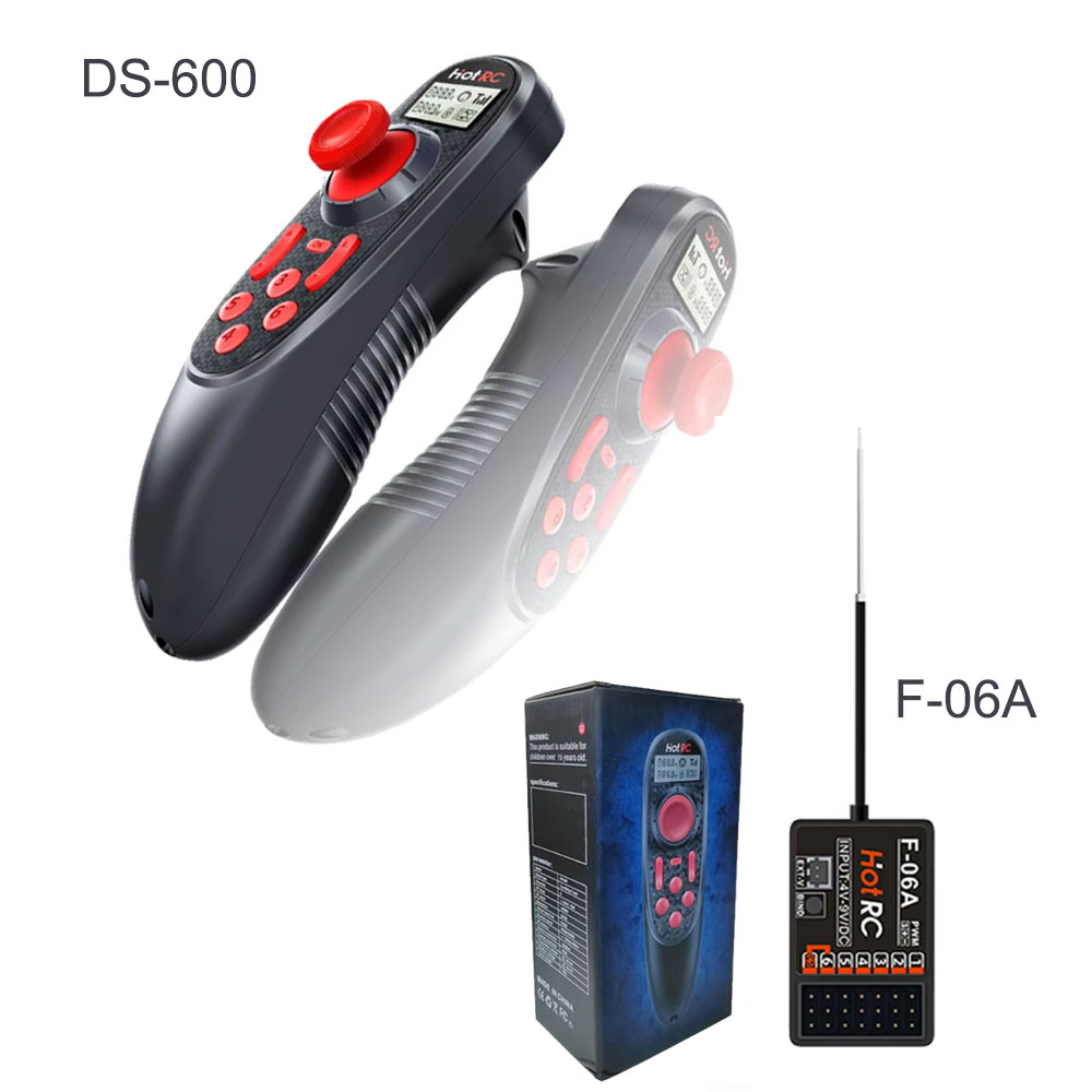Radio Transmitter 2.4Ghz - HOTRC DS-600 2,4 ГГц 6-канальная радиосистема