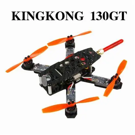 Carbon Fiber Drone Frame - KingKong LDARC 130GT 130 мм карбоновая