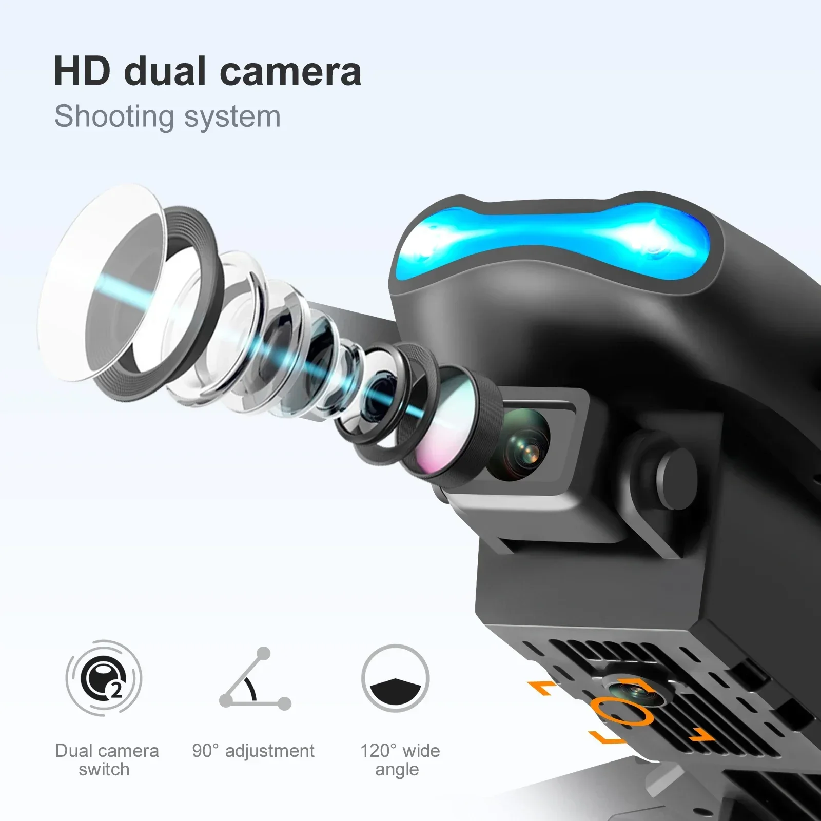 Новый E99 Pro HD 4K Дрон Двойн – обзор и цена Brushed Drone Motor