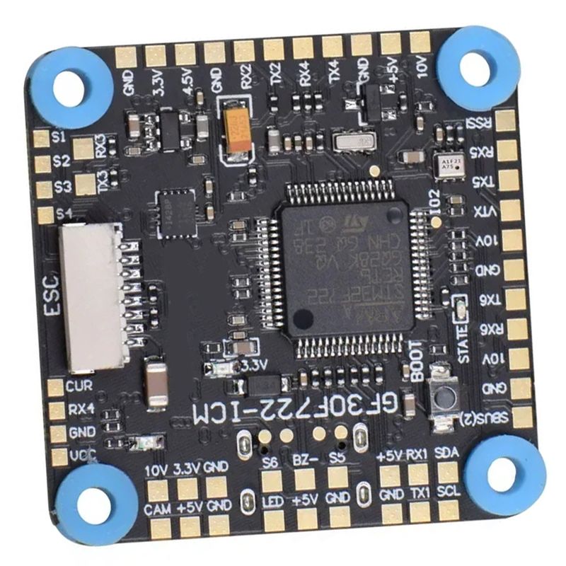 Полетный контроллер ABJA-3-8S  – обзор и цена F722 Flight Controller