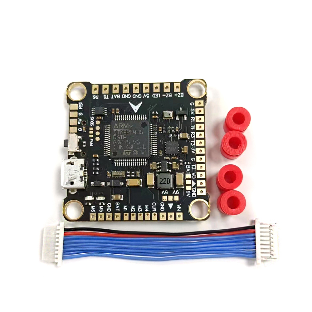 Полетный контроллер F4 V3S PLU – обзор и цена F405 Flight Controller