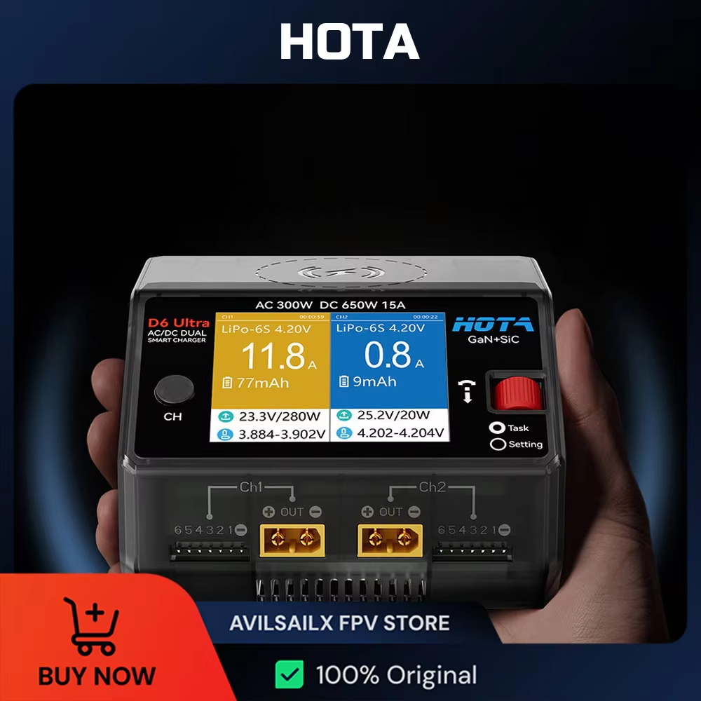 Зарядное устройство HOTA D6 Ul – обзор и цена Lipo Battery 6S