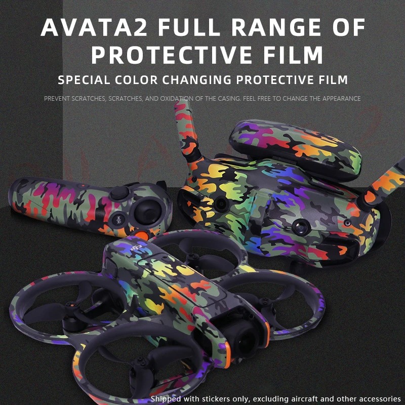 Наклейки для DJI Avata 2 Drone – обзор и цена Drone Goggles Dji
