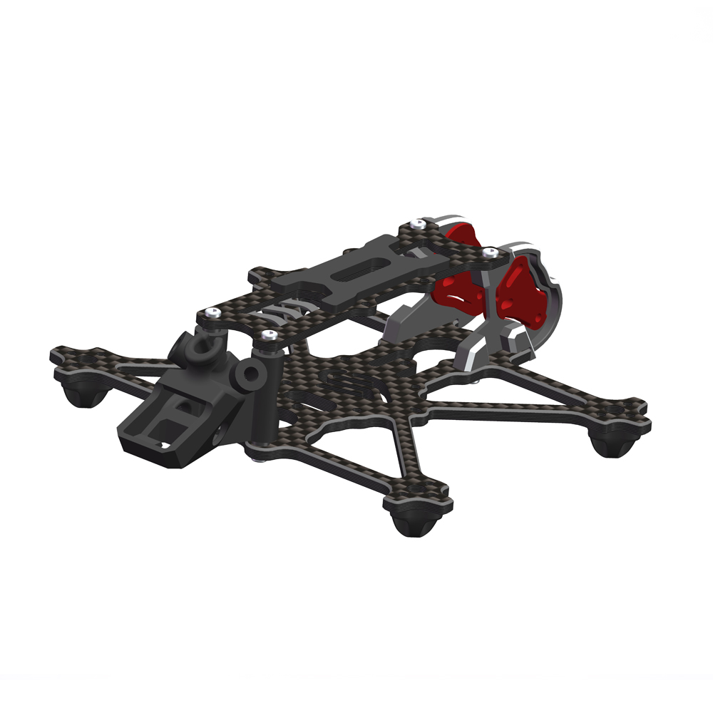 AlfaRC Fi-25 DJI O4 Air Unit 6 – обзор и цена Carbon Fiber Drone Frame