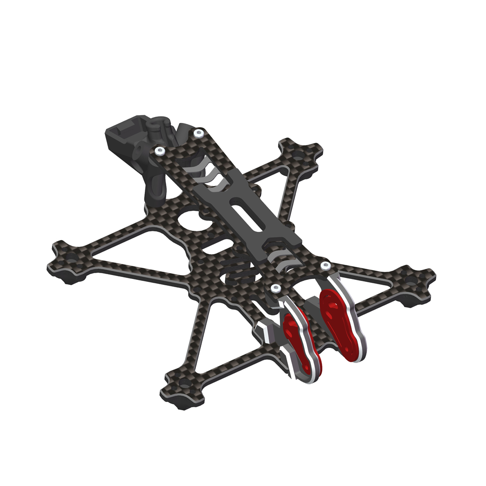 AlfaRC Fi-25 DJI O4 Air Unit 6 – обзор и цена Carbon Fiber Drone Frame
