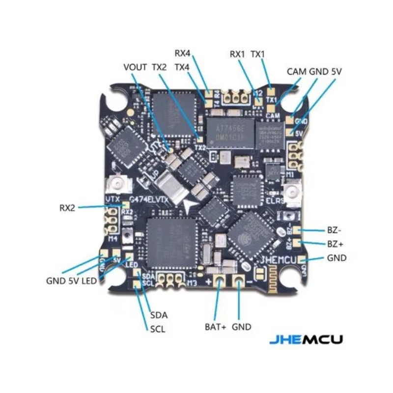 VoltSJHEMCU G474ELVTX F411 ELV – обзор и цена Betaflight Fc
