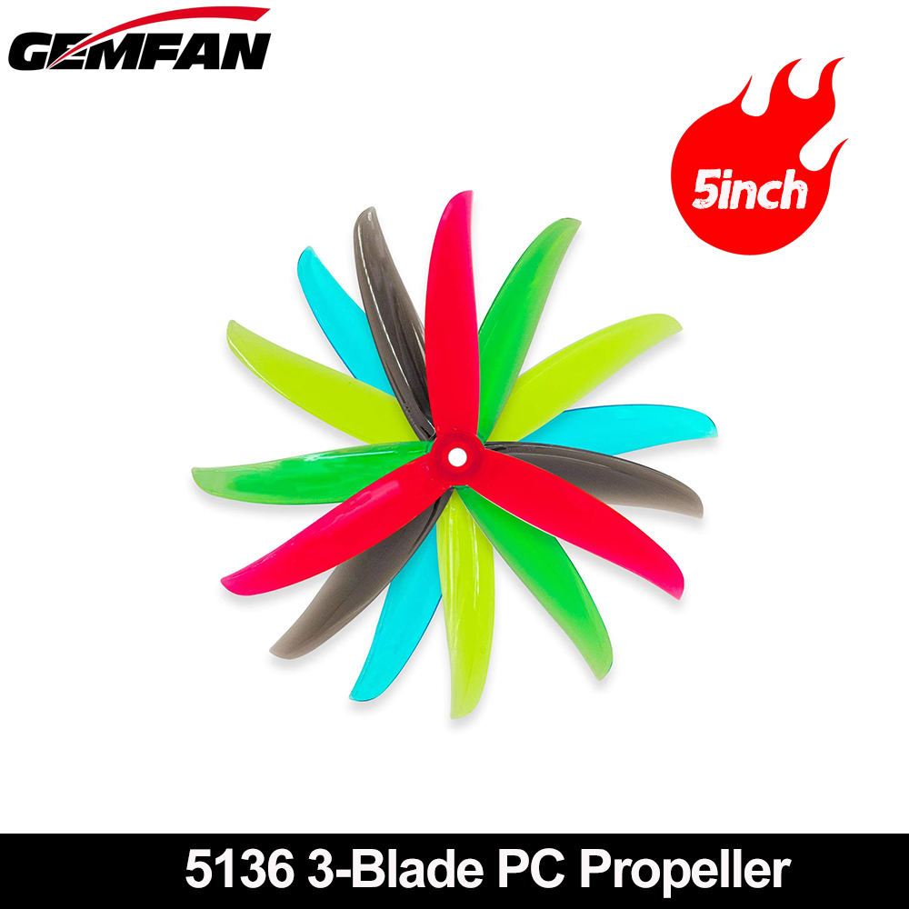 Пропеллеры Gemfan VANOVER 5136 – обзор и цена 5 Inch Propeller