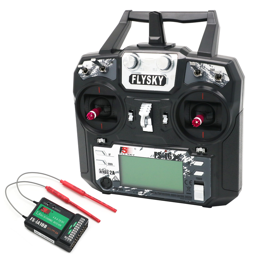 Оригинальный Flysky FS-i6X 10C – обзор и цена Radio Transmitter 2.4Ghz