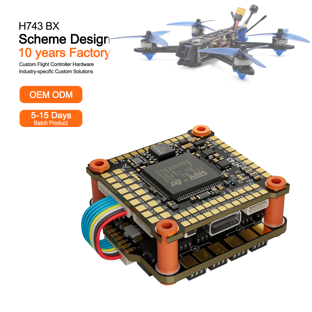 Полетный контроллер H743 Metal – обзор и цена Betaflight Fc