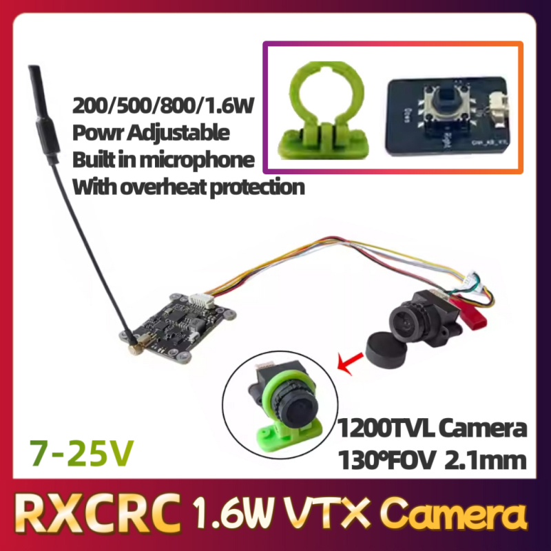 RXCRC 5,8G модуль 48 каналов 1 – обзор и цена Fpv Camera