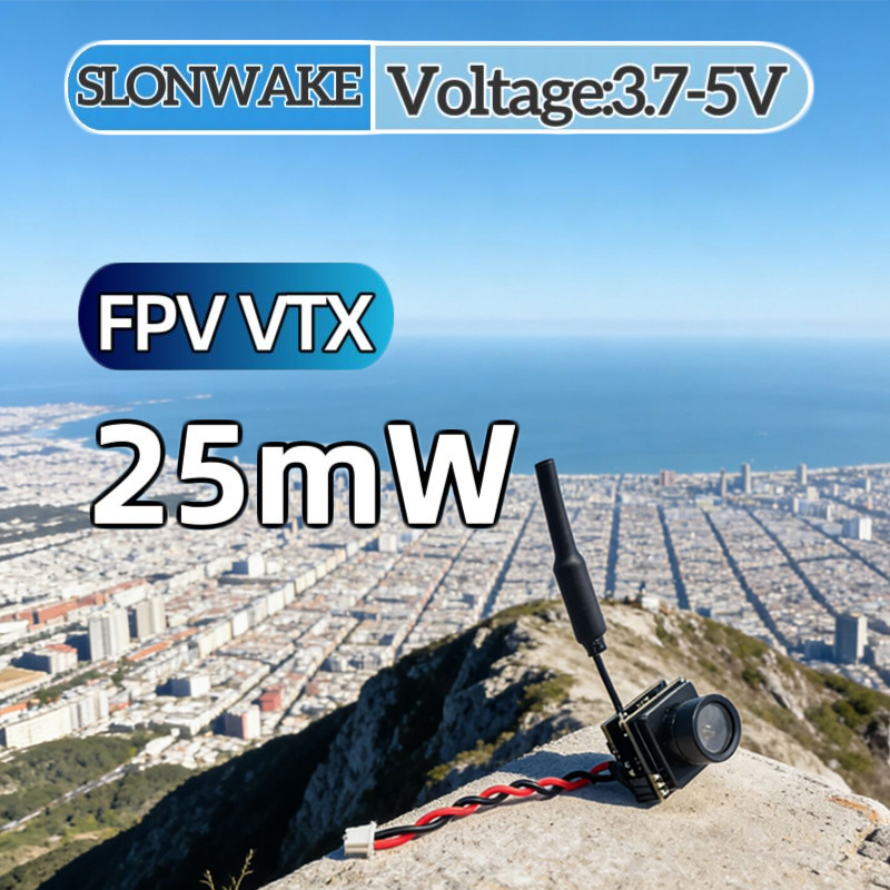 SLONWAKE FPV 25 мВт интегриров – обзор и цена Fpv Camera