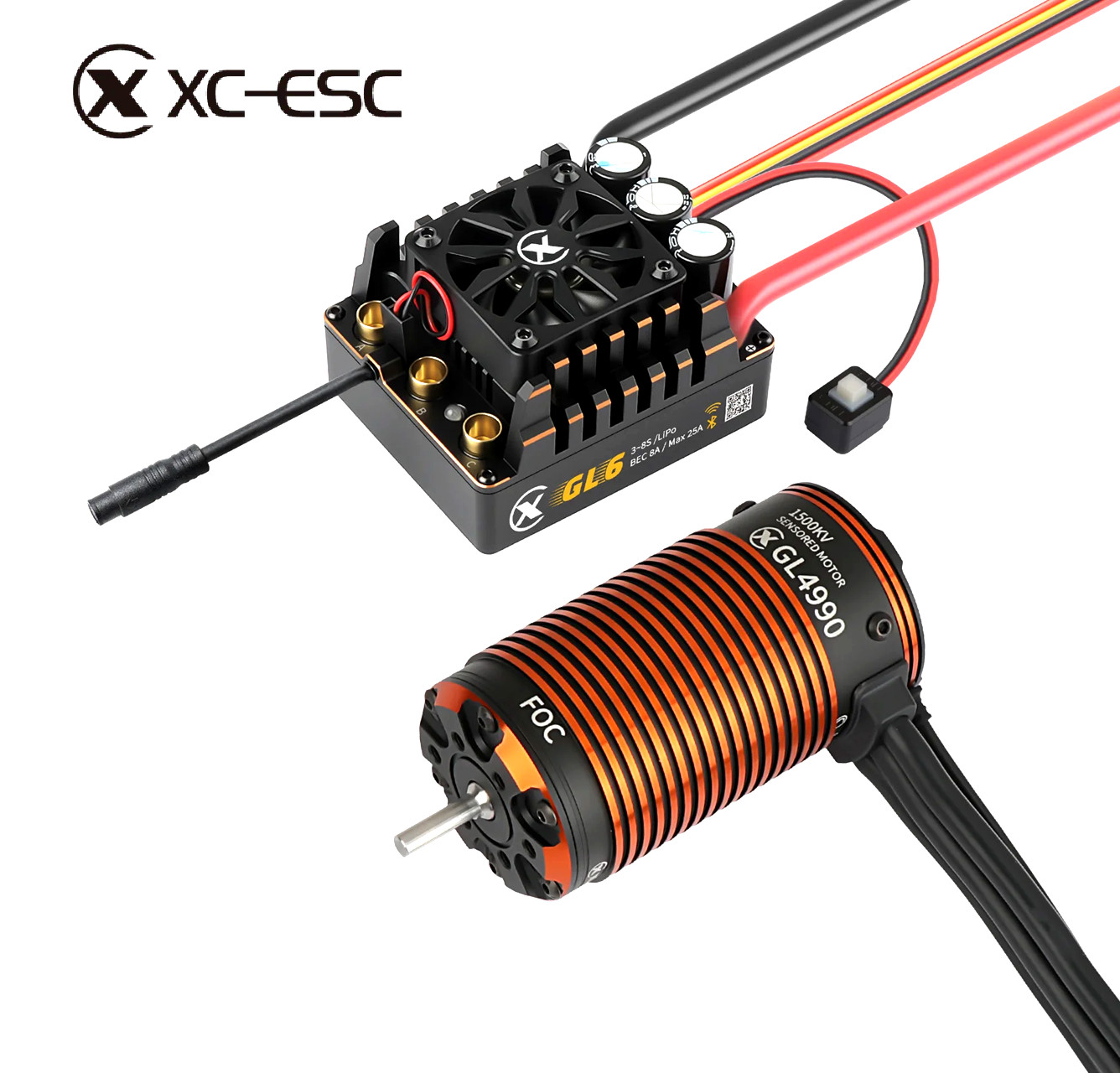 Комплект XC COMBO FOC CRAWLER: – обзор и цена 4 In 1 Esc
