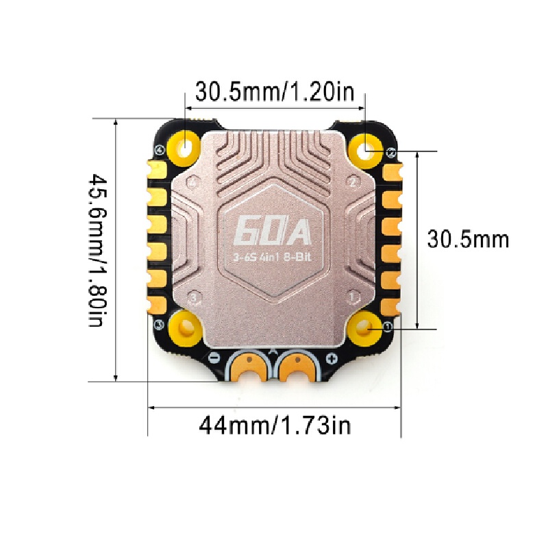 Полетный контроллер Stack BLS  – обзор и цена Betaflight Fc