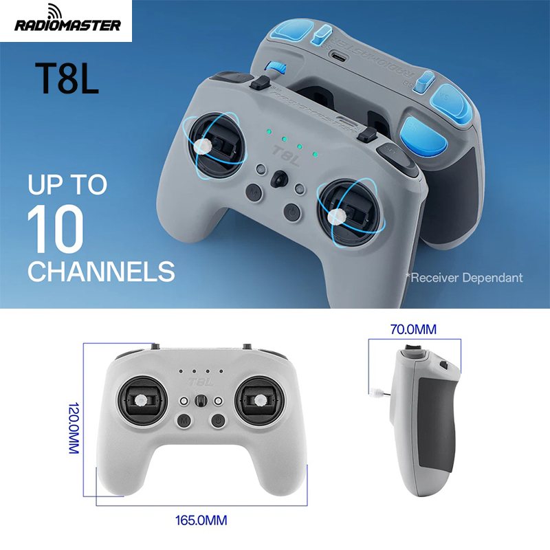 Радиоконтроллер RadioMaster T8 – обзор и цена Radio Transmitter 2.4Ghz