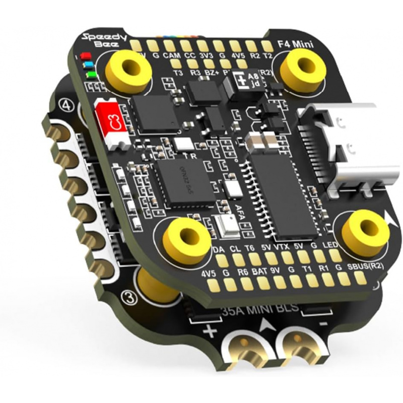 F405 Mini Stack BLS 35A 4in1 E – обзор и цена F405 Flight Controller