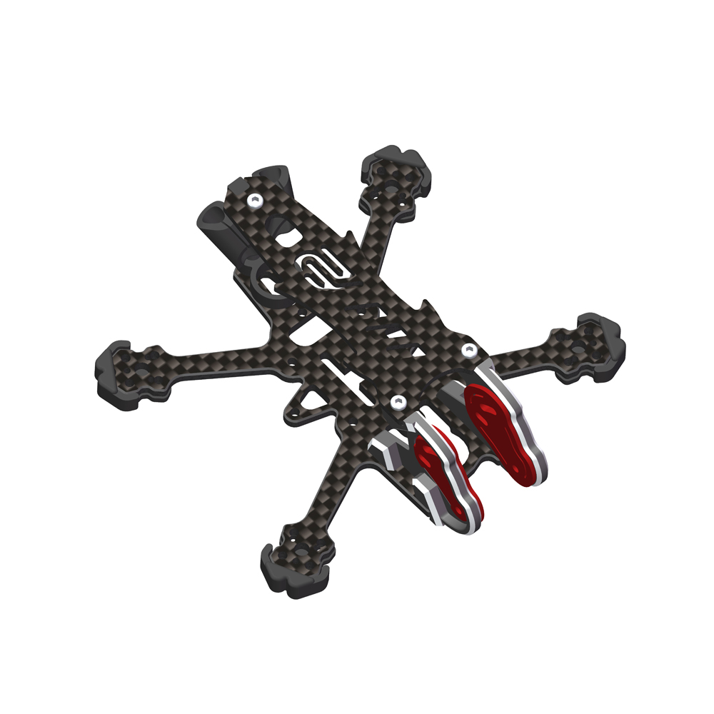 AlfaRC Fox-2 DJI O4 Air Unit 5 – обзор и цена Carbon Fiber Drone Frame