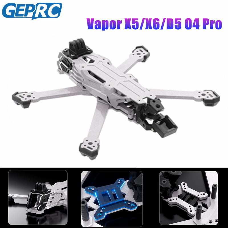 Рама GEPRC Vapor D5/X5/X6 O4 P – обзор и цена Carbon Fiber Drone Frame