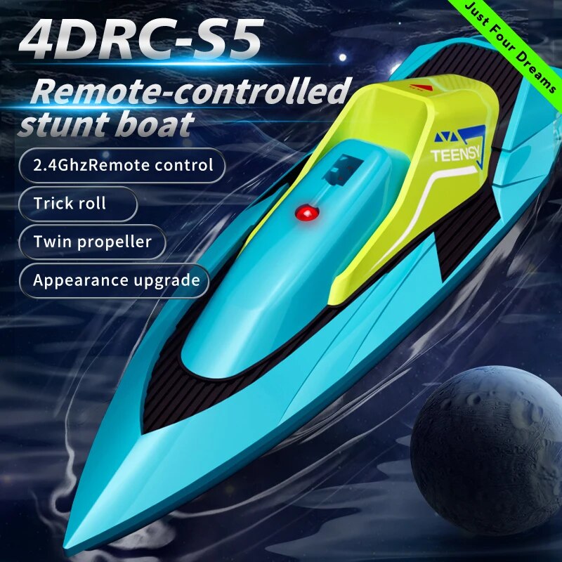 2,4G Мини RC Лодка 10 км/ч Выс – обзор и цена Radio Transmitter 2.4Ghz