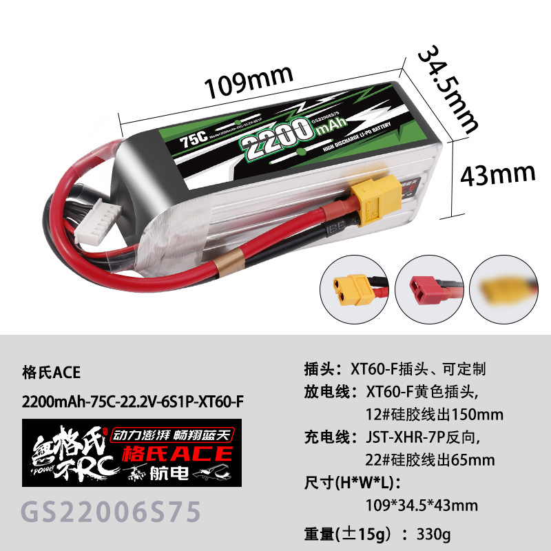 НОВЫЙ Аккумулятор Gens ACE 22. – обзор и цена Lipo Battery 6S