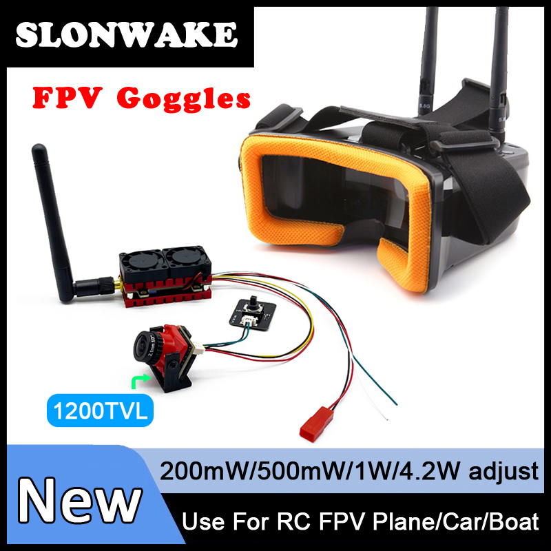 SLONWAKE 5,8G 48CH 4,2 Вт VTX- – обзор и цена Goggles Fpv