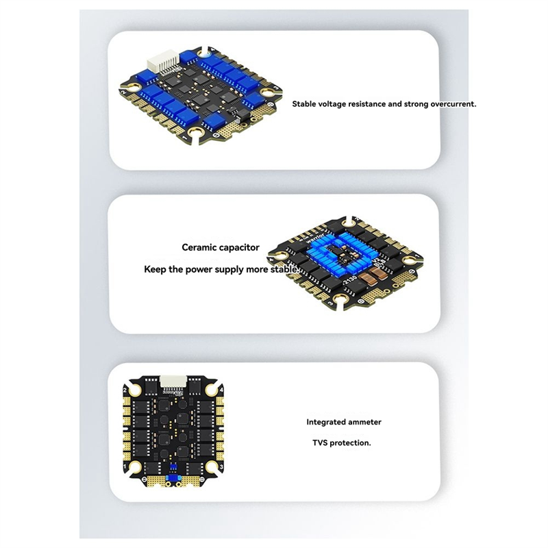 3-8S 32-бит 75A 4-в-1 ESC AA08 – обзор и цена 4 In 1 Esc
