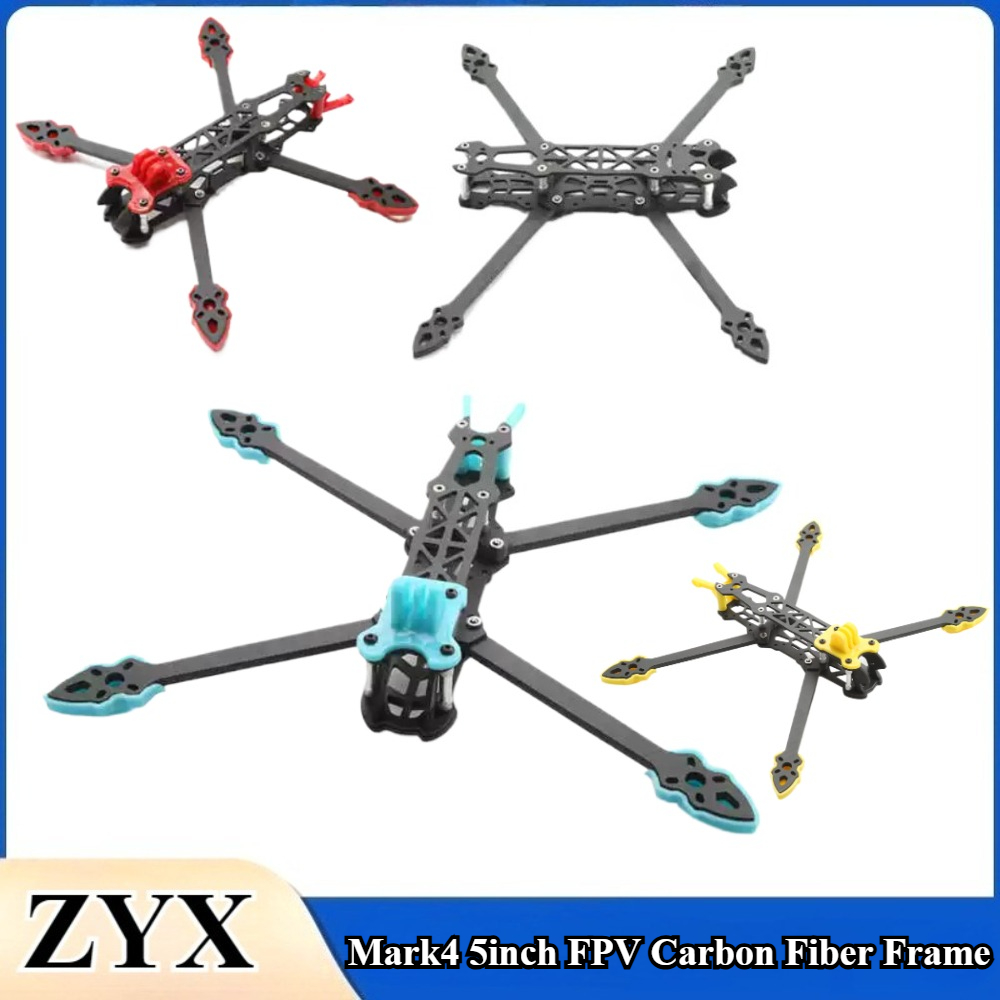 1 шт./лот Mark4 5-дюймовая FPV – обзор и цена Carbon Fiber Drone Frame