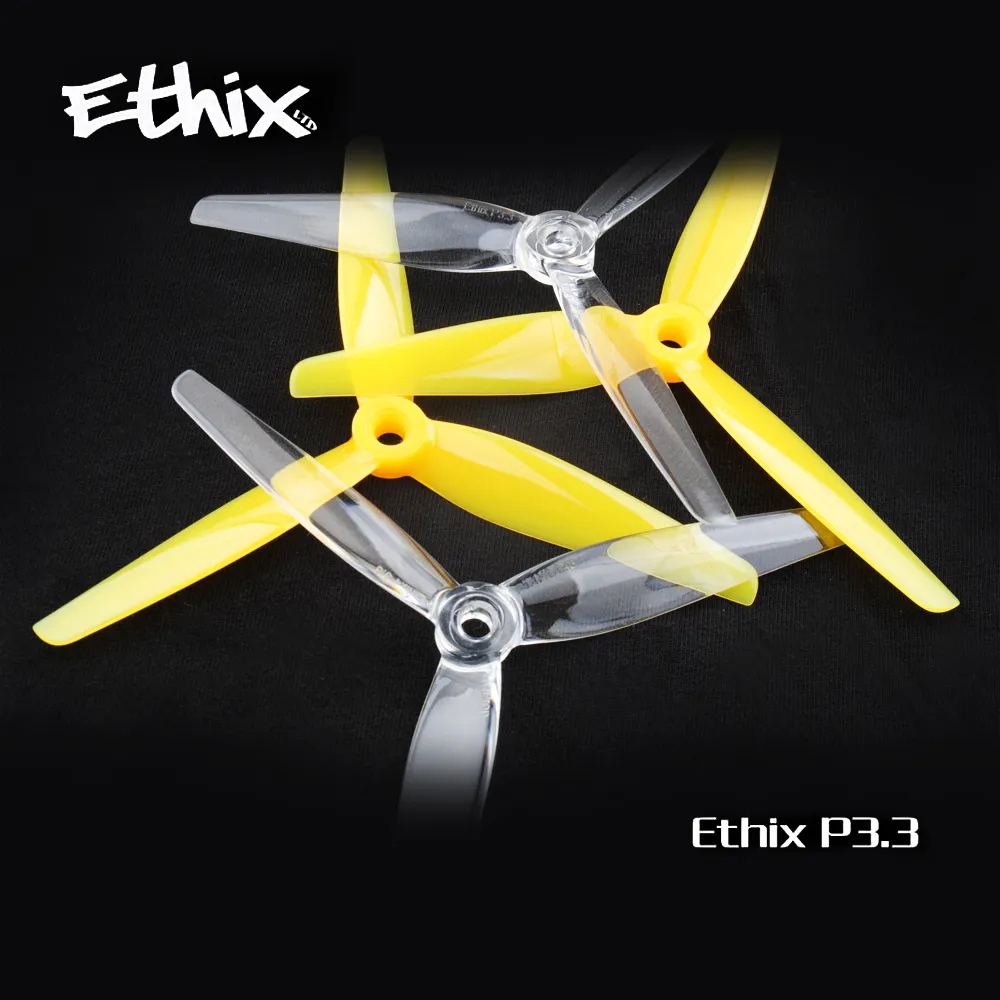 2 пары HQPROP Ethix P3.3 Mango – обзор и цена 5 Inch Propeller