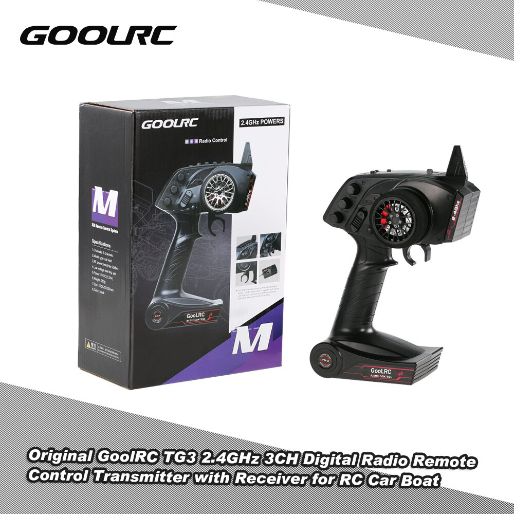 GoolRC TG3 2,4 ГГц 3-канальный – обзор и цена Radio Transmitter 2.4Ghz