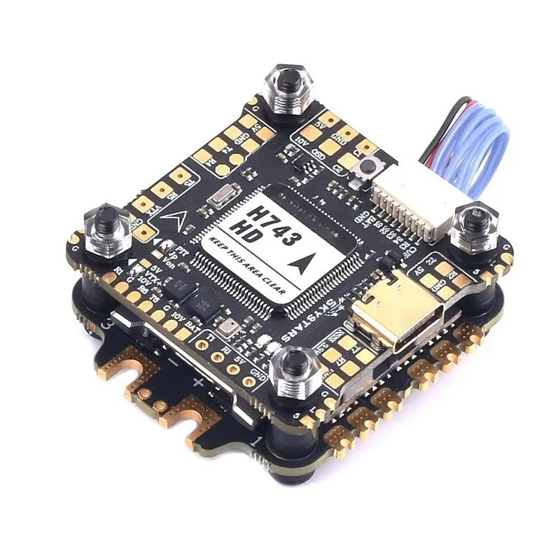 SKYSTARS H743 – комплект для у – обзор и цена 4 In 1 Esc