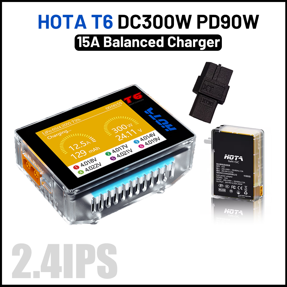 Умное зарядное устройство HOTA – обзор и цена Lipo Battery 6S