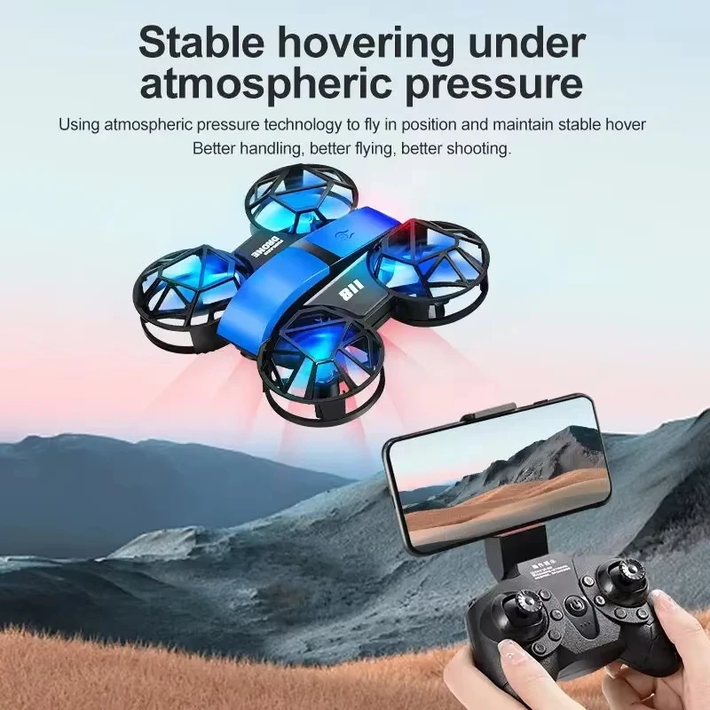 Мини-дрон D12 с камерой 4K, пр – обзор и цена Brushed Drone Motor