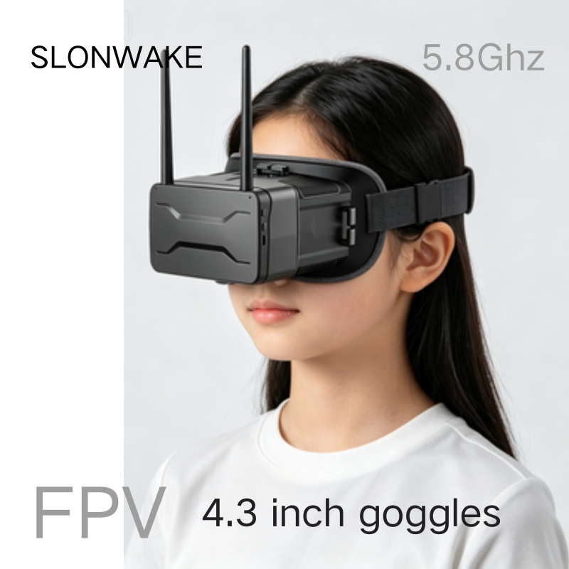 5.8G FPV очки с экраном 4.3 дю – обзор и цена Goggles Fpv