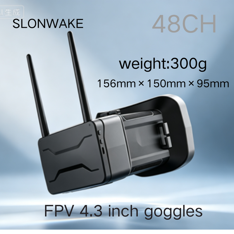 5.8G FPV очки с экраном 4.3 дю – обзор и цена Goggles Fpv