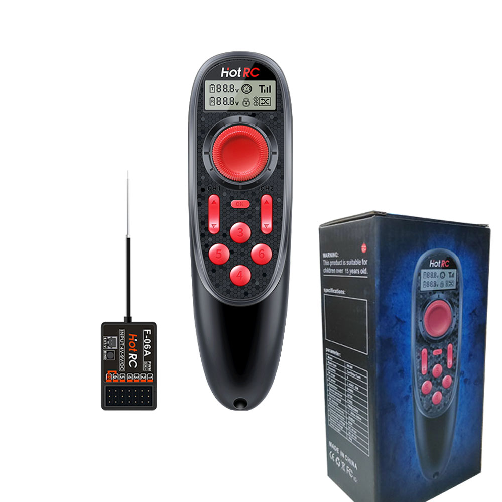 HOTRC DS-600 2,4 ГГц 6-канальн – обзор и цена Radio Transmitter 2.4Ghz