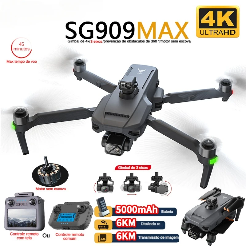 ZLL SG909 SG909MAX Профессиона – обзор и цена Drone Gimbal