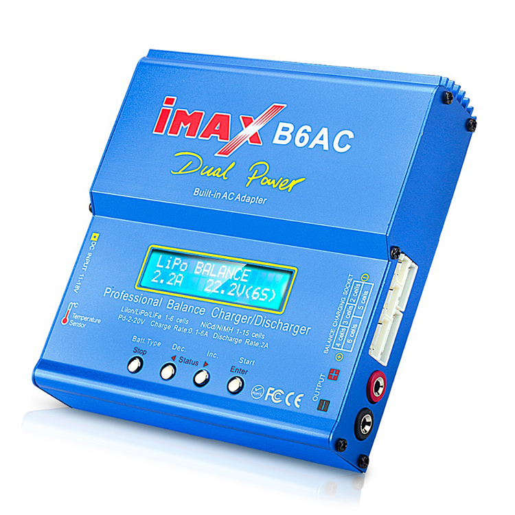 IMAX B6AC RC Зарядное устройст – обзор и цена Lipo Battery 6S