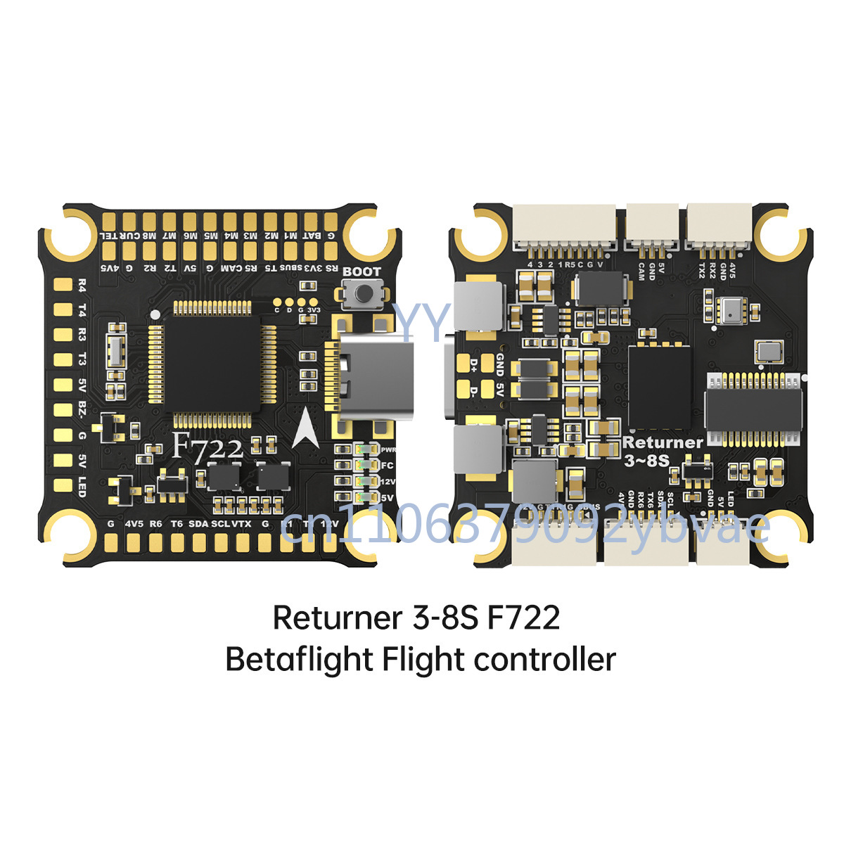 Полетный контроллер FPV F722 3 – обзор и цена F722 Flight Controller